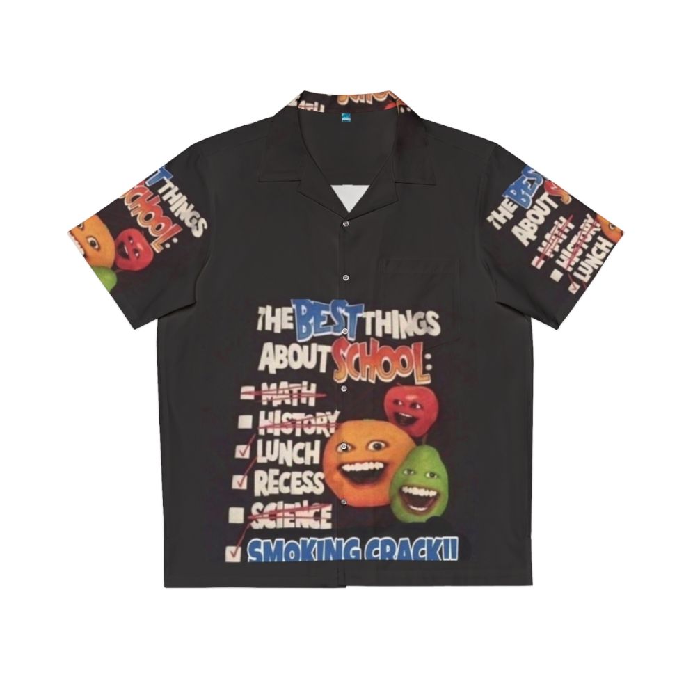 Annoying Orange Hawaiian Shirt with Funny Pop Culture Design