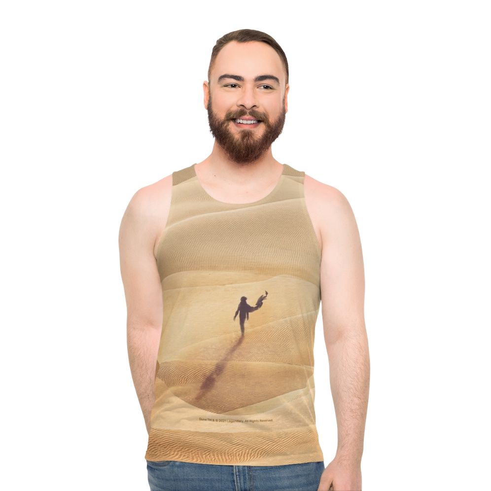 Dune Arrakis Unisex Science Fiction Tank Top - men