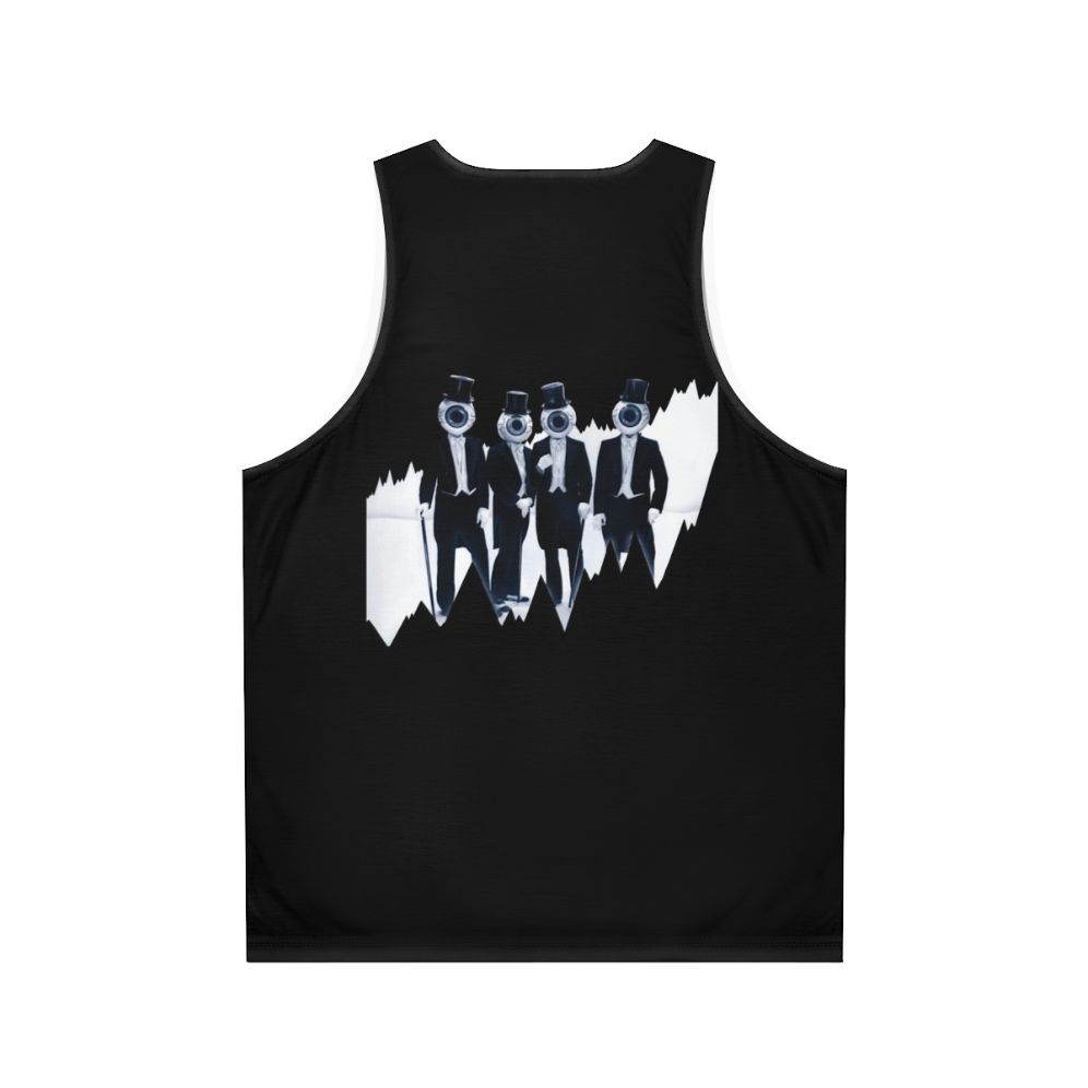 Avant garde unisex graphic tank top - Back