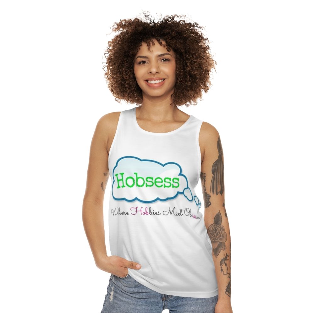 Hobbies and Obsession Unisex Tank Top - women