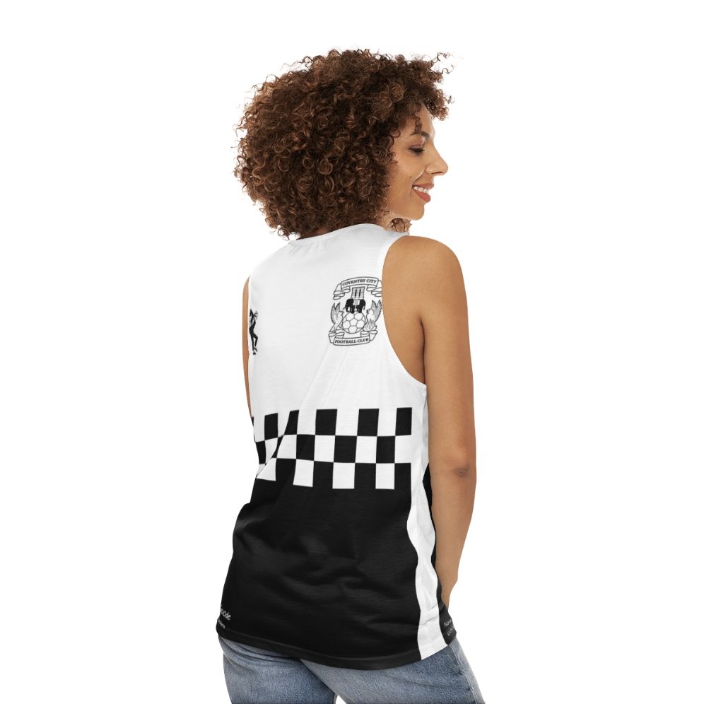 Unisex 2-Tone 3rd Kit Style Athletic Tank Top - women back