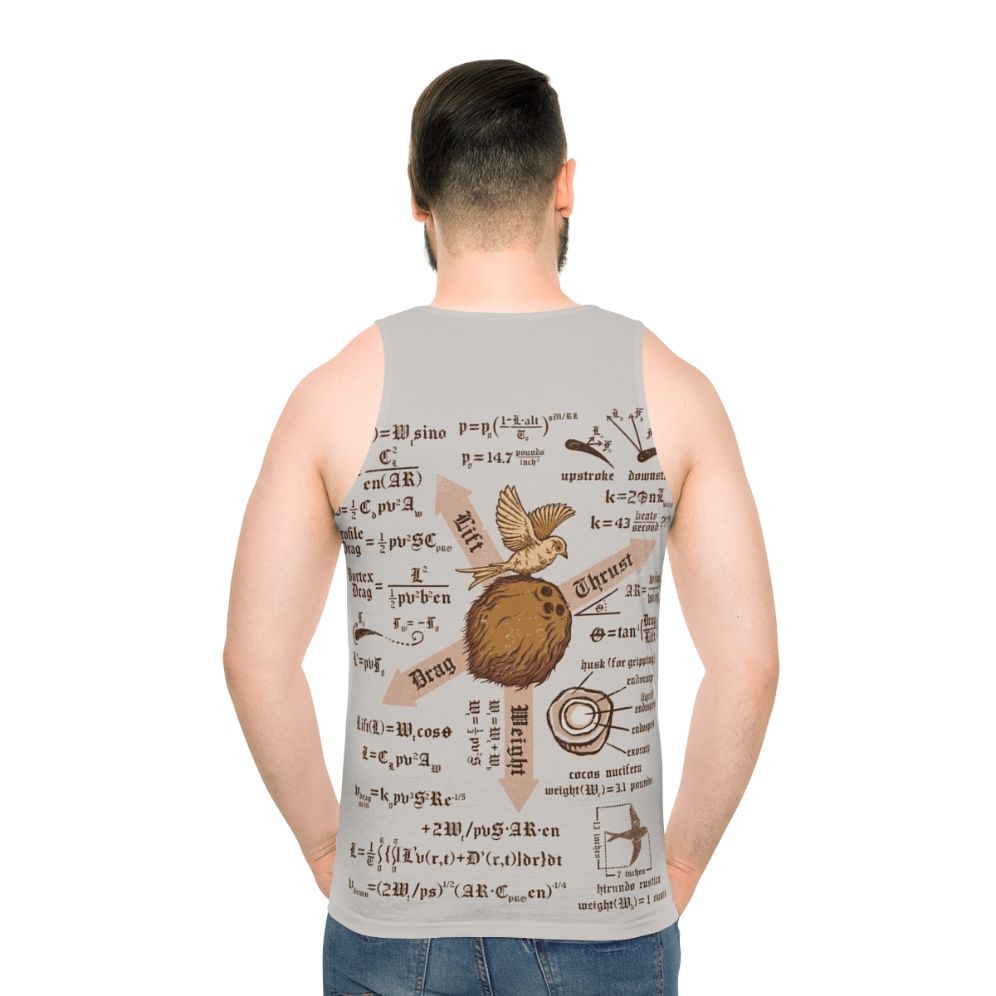 Monty Python "Weight Ratios" Unisex Tank Top - men back