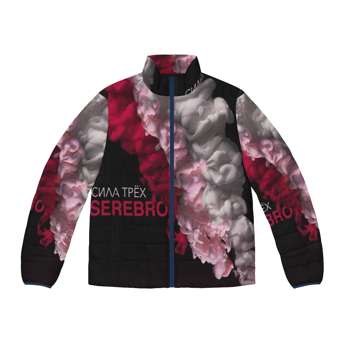 Serebro Power of Three Puffer Jacket featuring music-inspired design