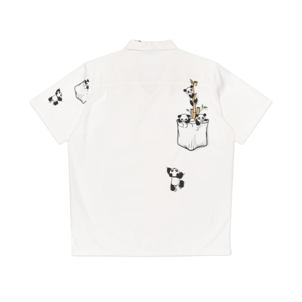 Pocket Pandas Hawaiian Shirt - Back