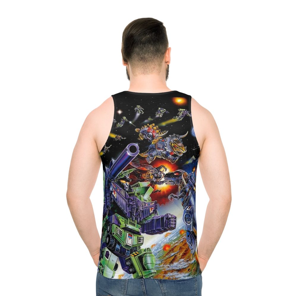 Transformers G1 Unisex Tank Top - men back