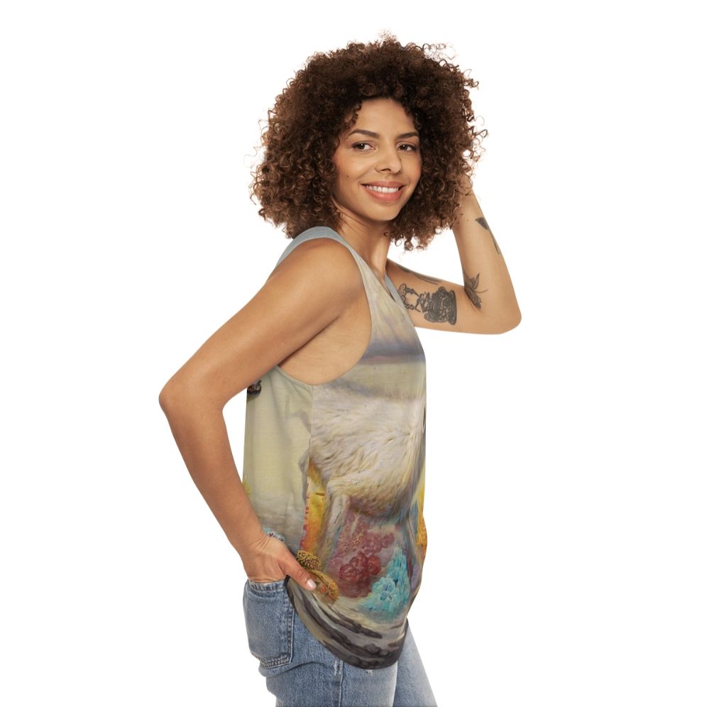 Rival Sons Hollow Bones Unisex Rock Music Tank Top - women side