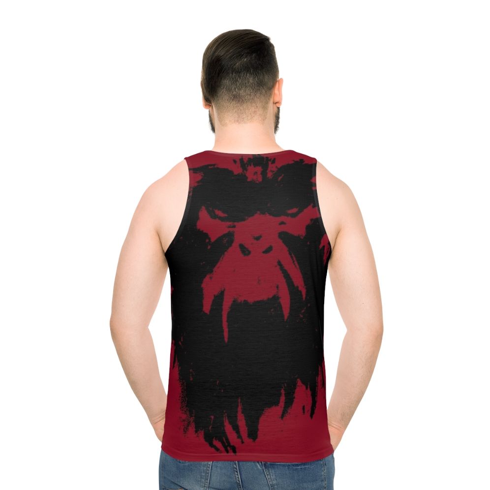 12 Monkeys Terry Gilliam Unisex Black Tank Top - men back