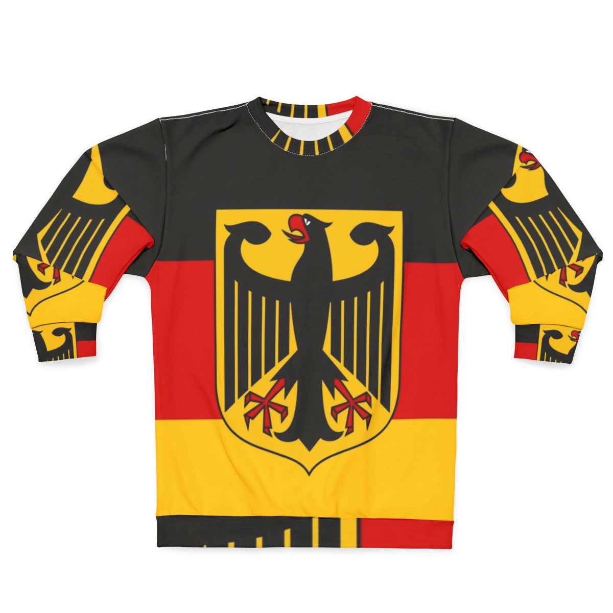 German Bundesrepublik Deutschland Sweatshirt with Federal Eagle