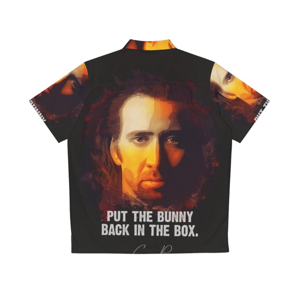 Bunny in the Box Con Air Hawaiian Shirt featuring Nicolas Cage - Back