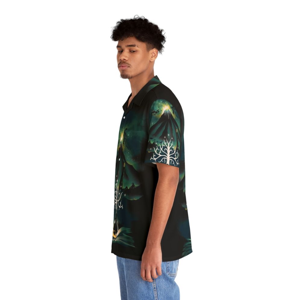 Magical Book of the Return Hawaiian Shirt - Fantasy Inspired Apparel - People Left