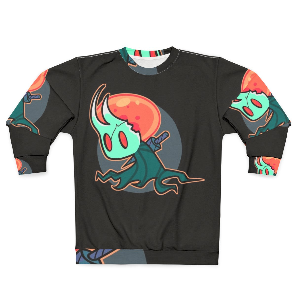 Hollow Knight Sweatshirt featuring the Broken Vessel character