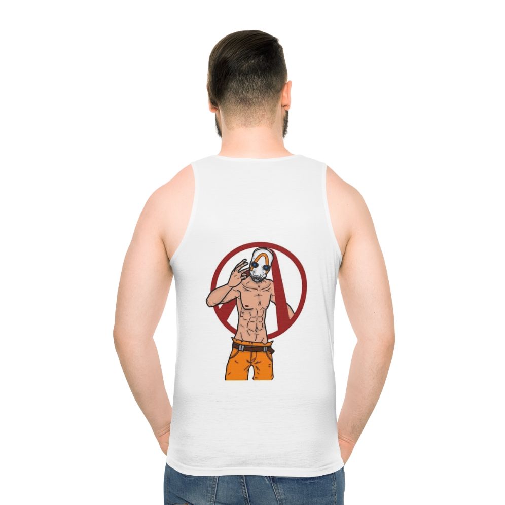 Borderlands 3 Psycho Unisex Gaming Tank Top - men back