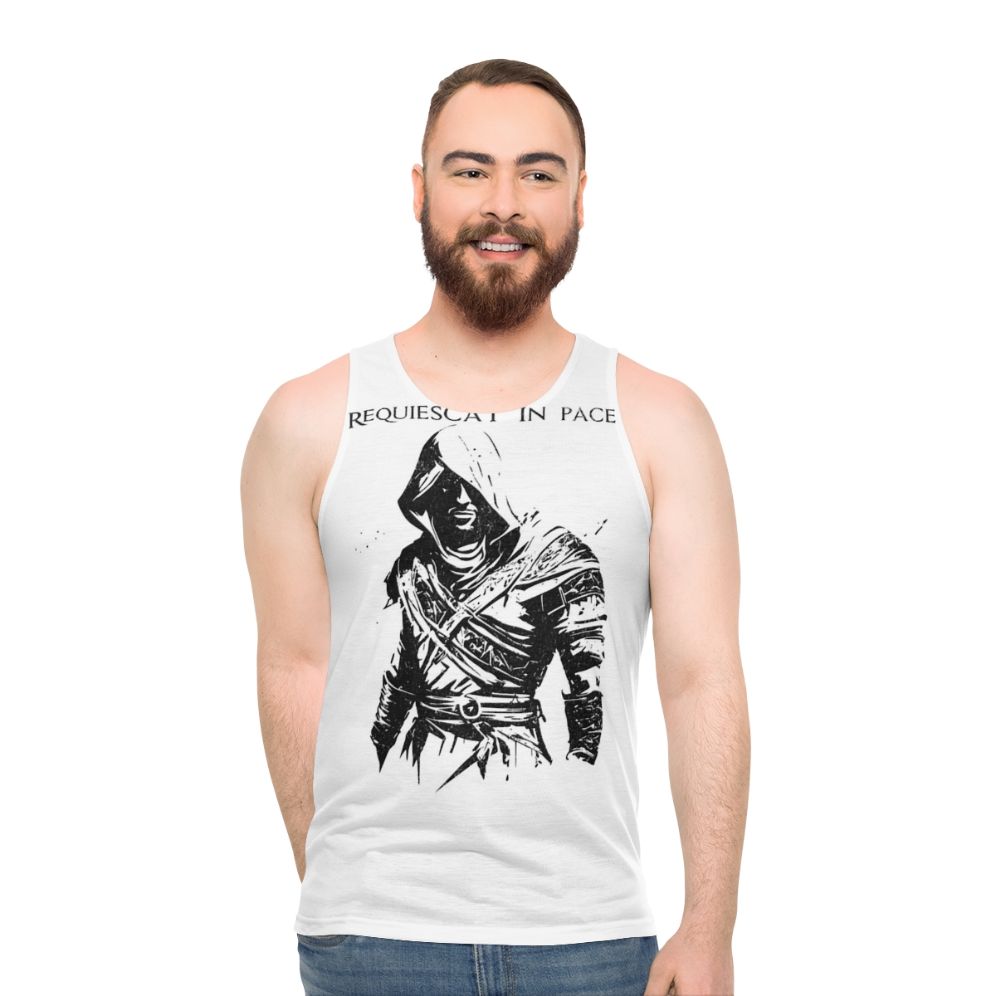 Assassin's Creed Requiescat In Pace Unisex Gaming Tank Top - men