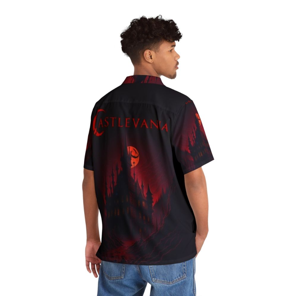 Castlevania Dracula's Haven Hawaiian Shirt - People Back