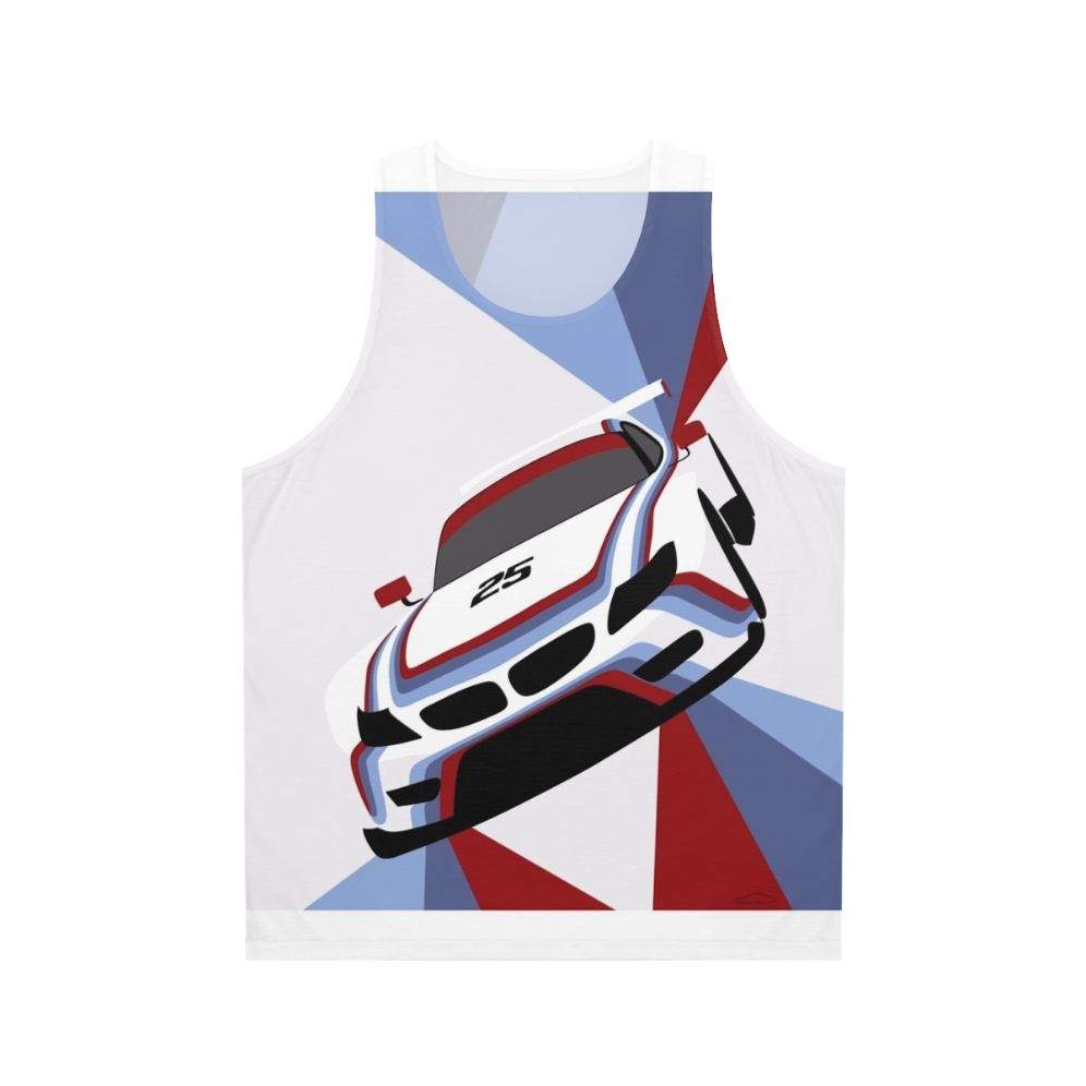 BMW Z4 GTLM Race Car Inspired Unisex Tank Top