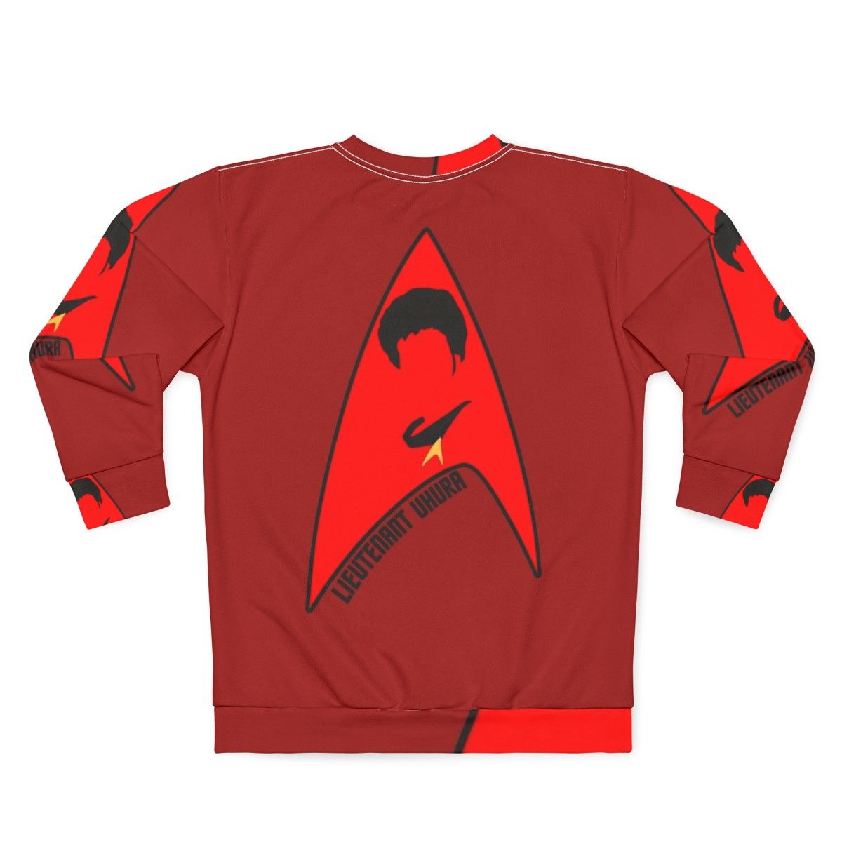 Lieutenant Uhura Star Trek Original Series Sweatshirt - Back