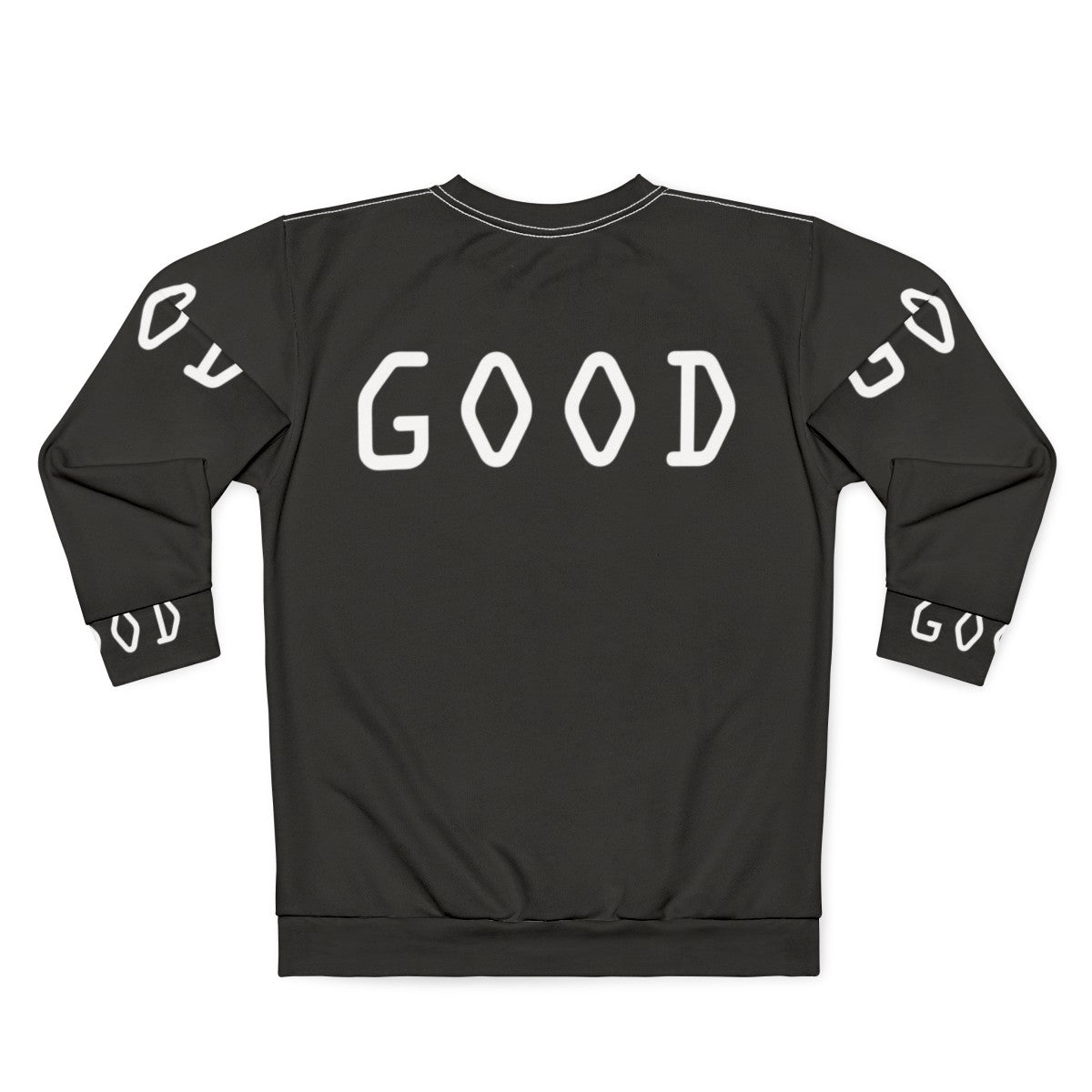 Motivational sweatshirt with inspiring graphics - Back