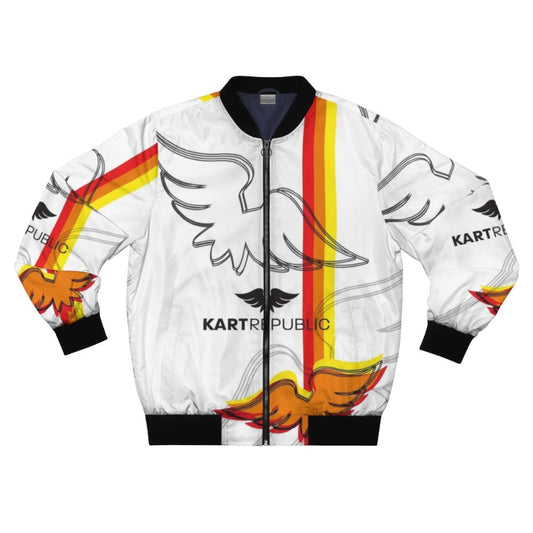 Kart Republic Bomber Jacket, a stylish and versatile men's and women's jacket for the fall and winter seasons