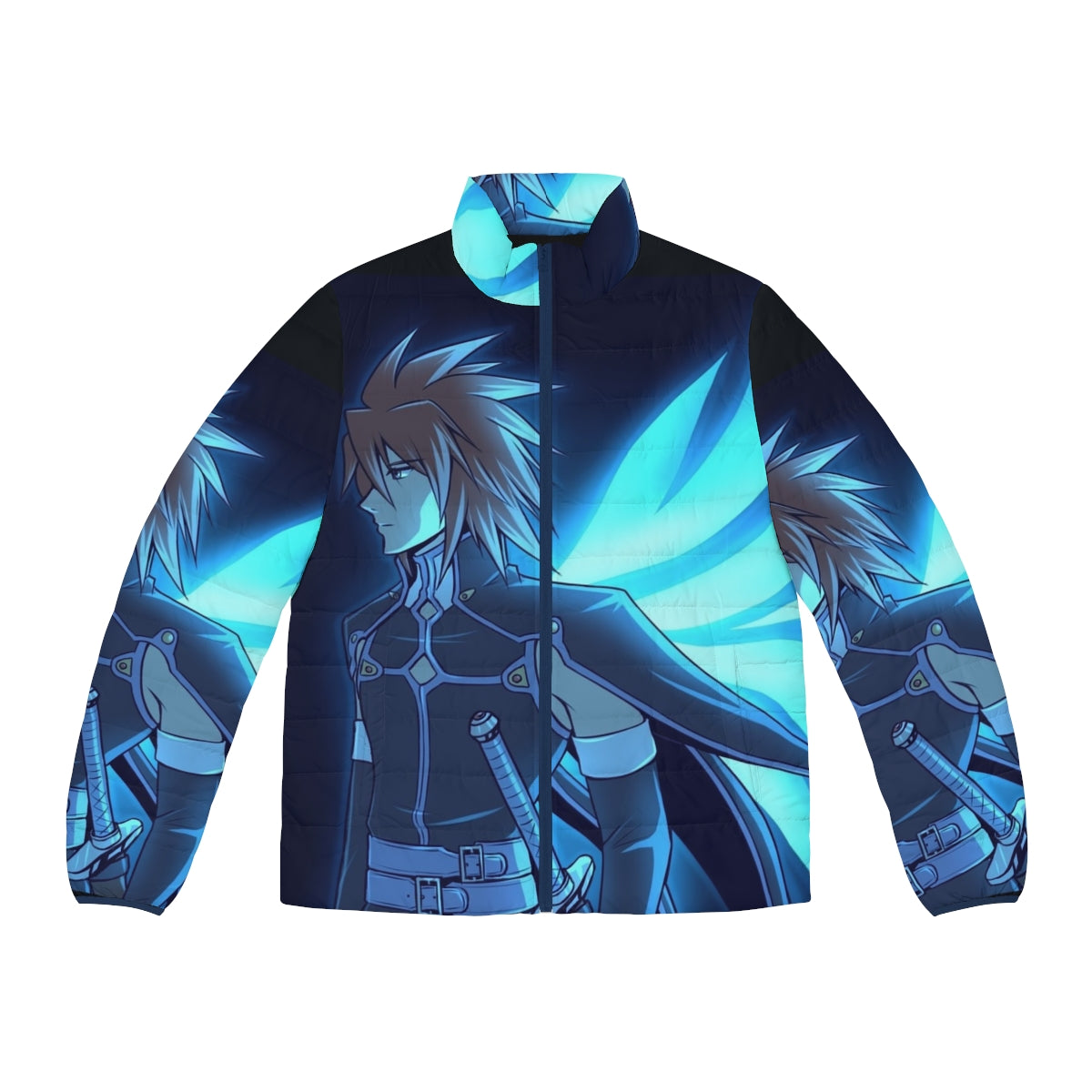 Tales of Symphonia Kratos Aurion Anime Puffer Jacket