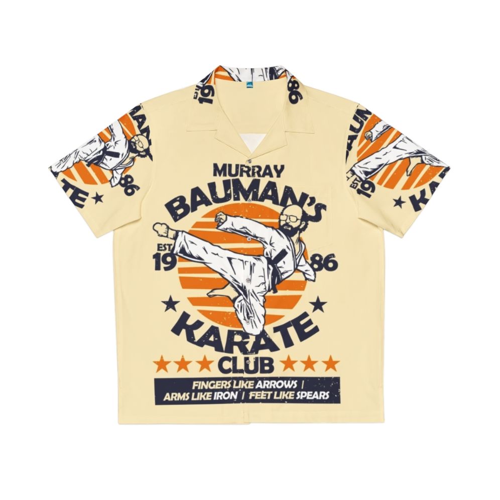 Murray Bauman's Karate Club Funny Hawaiian Shirt