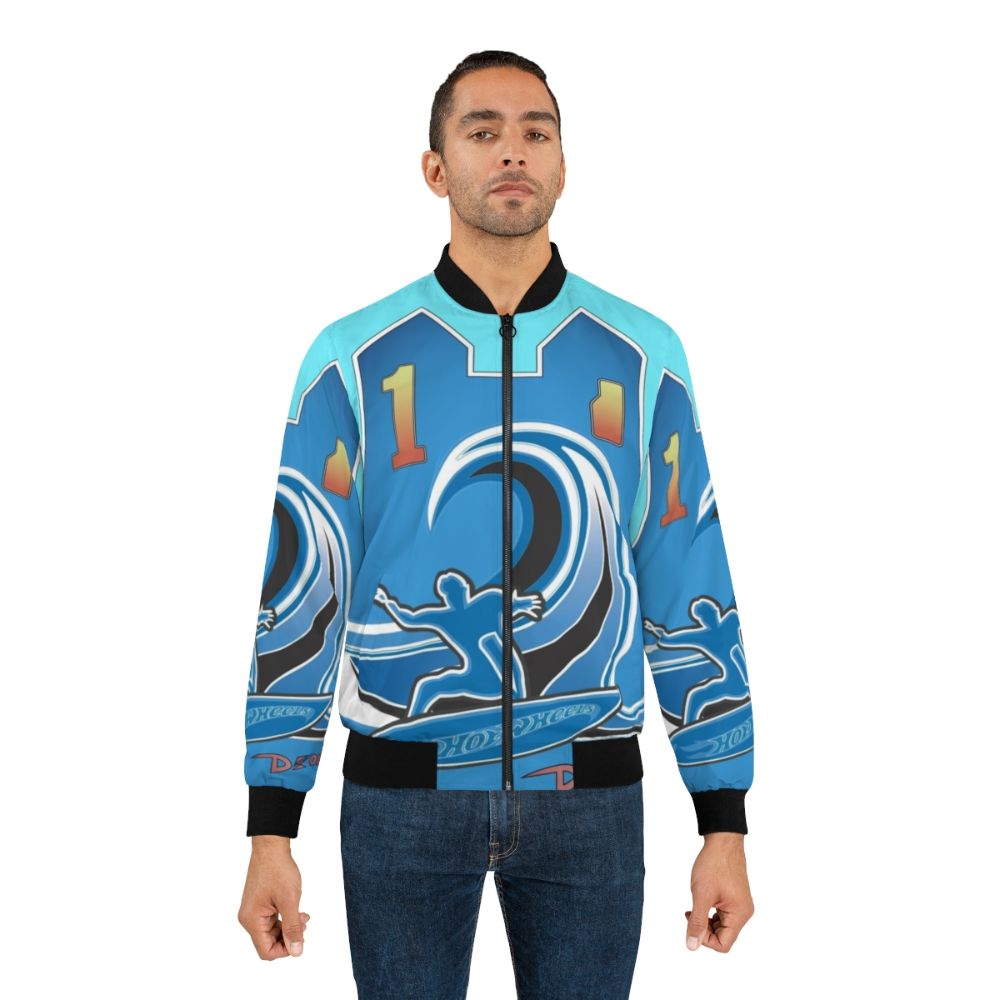 Vert Wheeler Hot Wheels Acceleracers Cosplay Bomber Jacket - Lifestyle