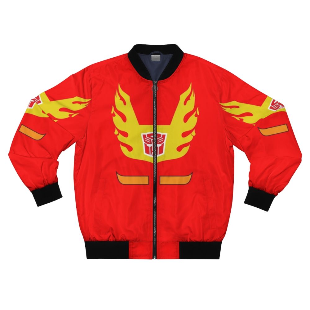 Transformers Hot Rod 80s Bomber Jacket