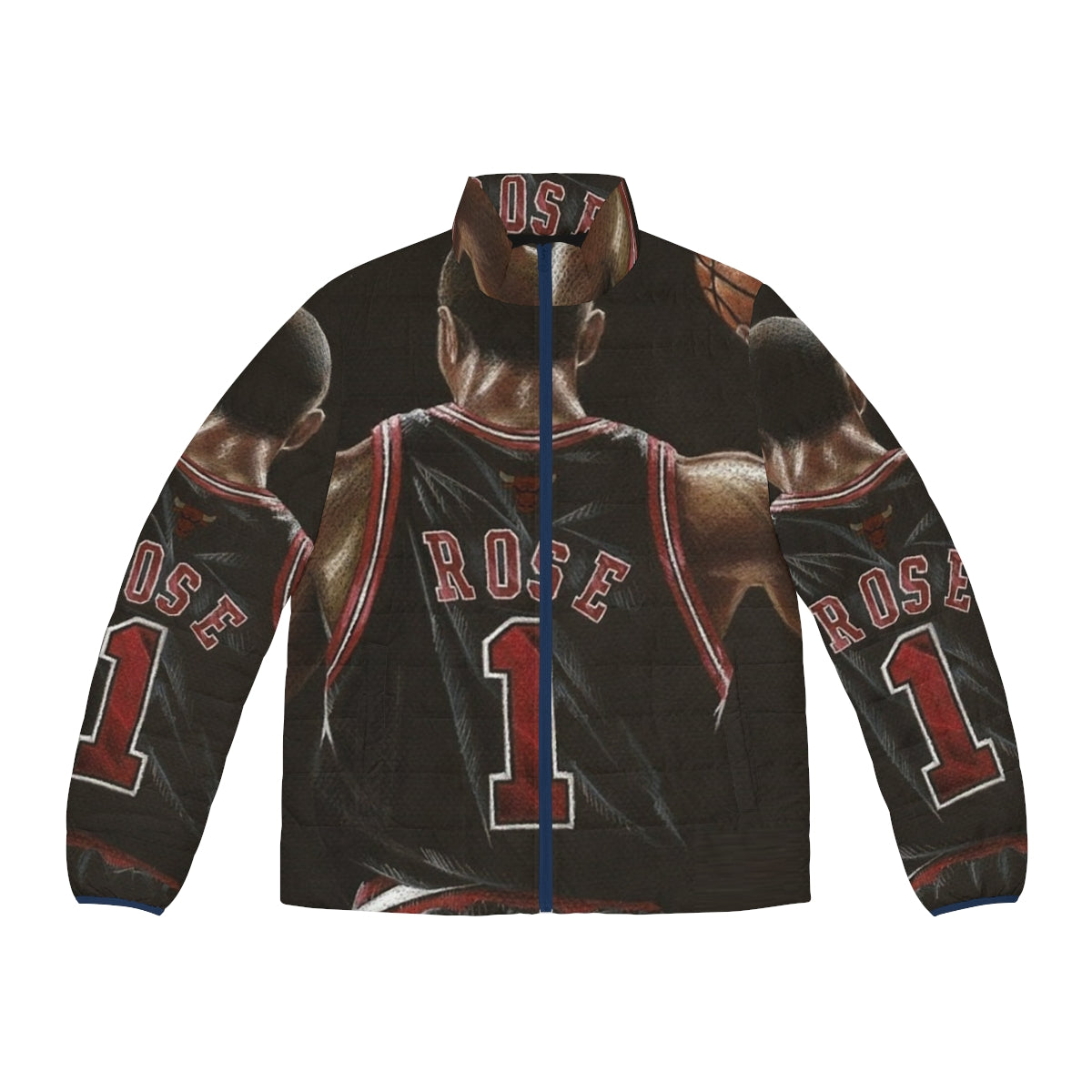 Derrick Rose Puffer Jacket - Stylish and Warm NBA-Inspired Outerwear