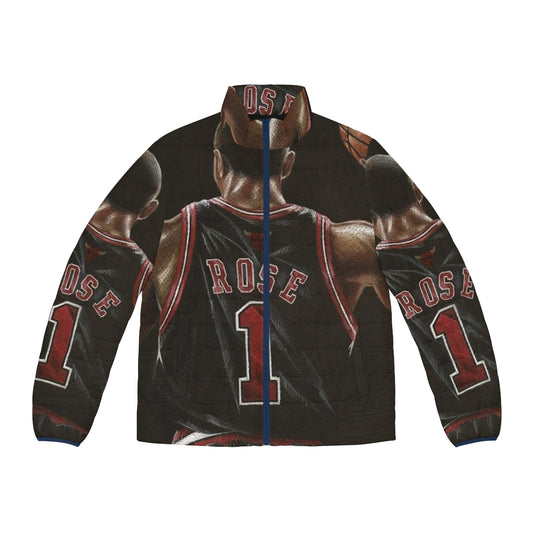 Derrick Rose Puffer Jacket - Stylish and Warm NBA-Inspired Outerwear