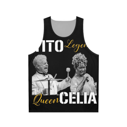 Celia Cruz and Tito Puente Unisex Tank Top