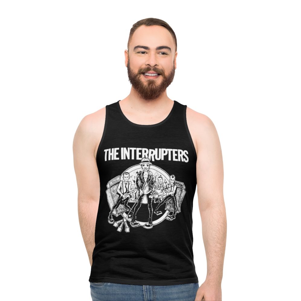 The Interrupters Ska Punk Band Unisex Tank Top - men