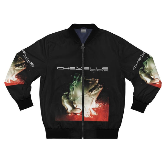 Chevelle Band Bomber Jacket featuring the band's logo and album artwork