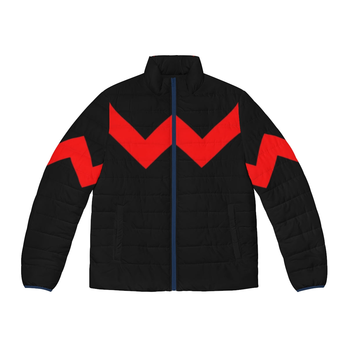 Wonderful W Puffer Jacket featuring superhero-inspired design