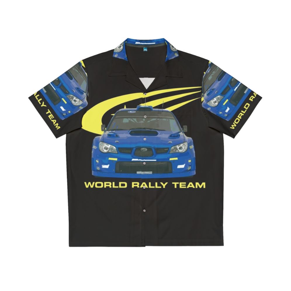 Wrc Petter Solberg World Rally Team Car 2007 Hawaiian Shirt