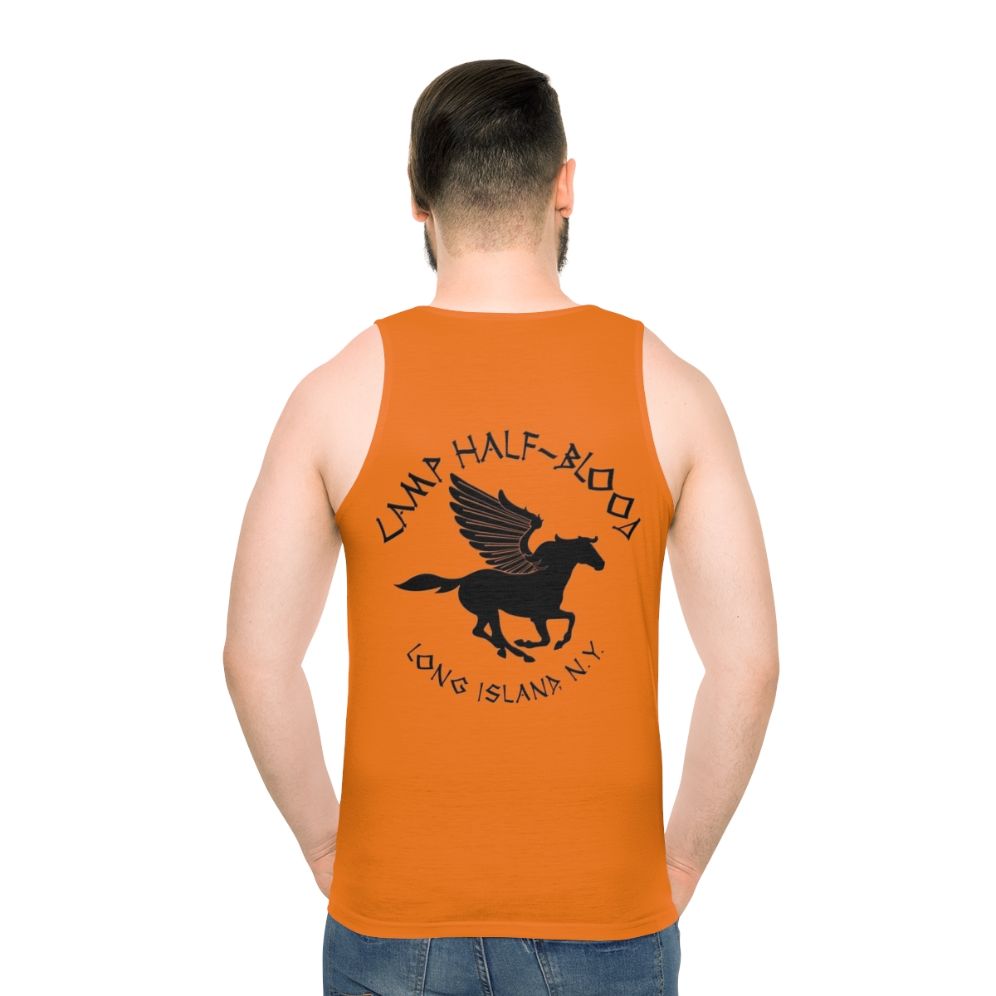 Camp Half Blood Greek Mythology Demigod Unisex Tank Top - men back