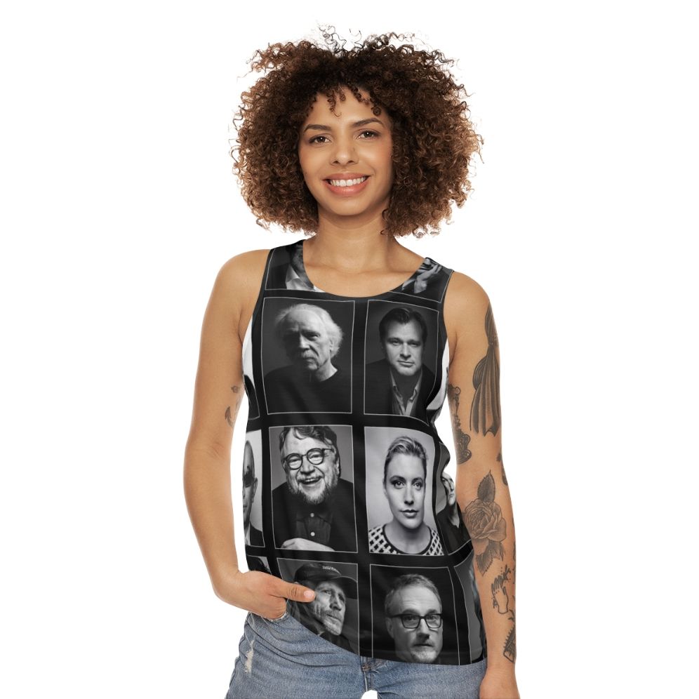 Auteur film directors unisex tank top - women