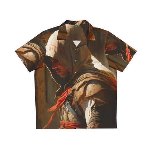 Assassin's Creed Painting Hawaiian Shirt 2 - Video Game Art Tropical Shirt