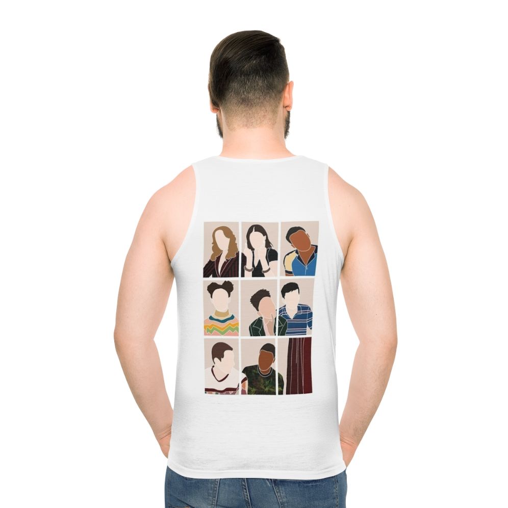 Sex Education Cast Unisex Tank Top - men back