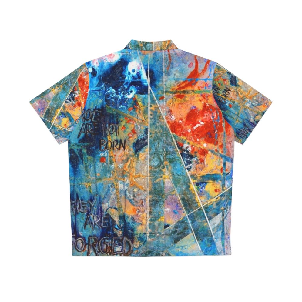 Antihero Hawaiian Shirt featuring artwork by Artemis Sere - Back