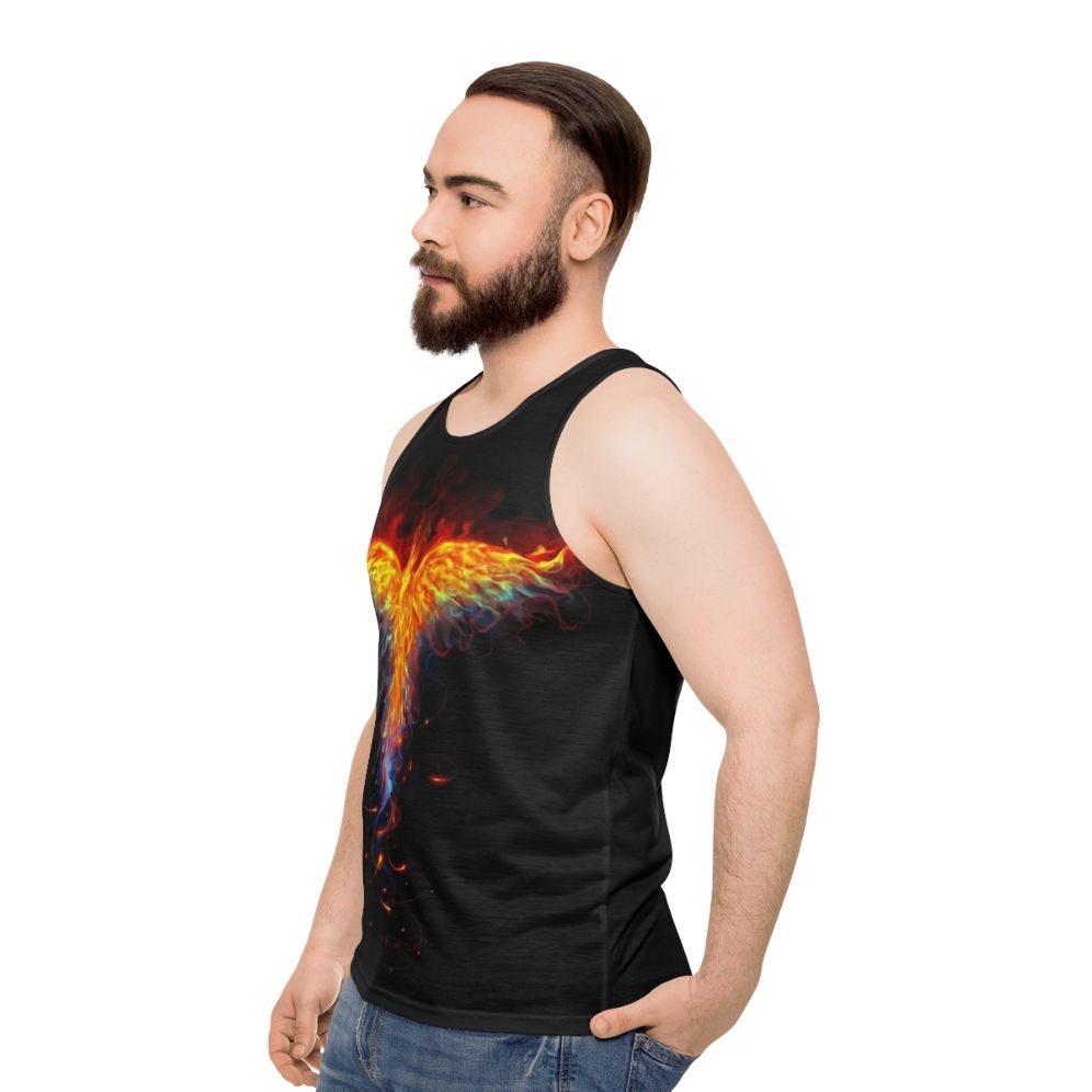 Unisex Phoenix Tank Top - men side