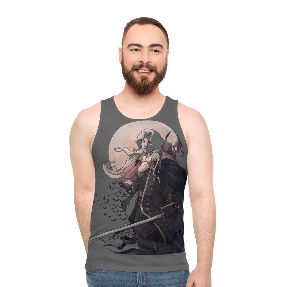 Castlevania Dracula Horror Game Unisex Tank Top - men