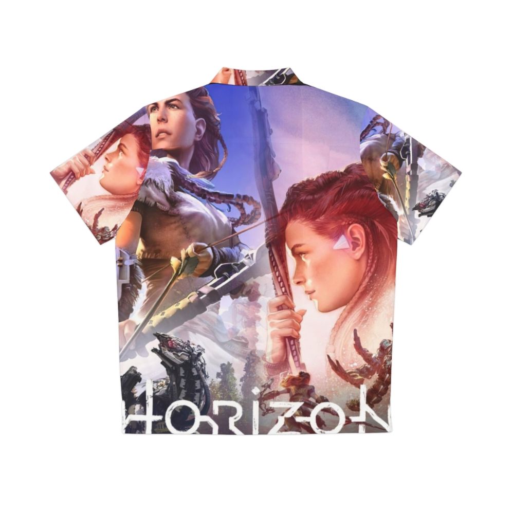 Horizon Forbidden West Aloy Hawaiian Shirt - Back