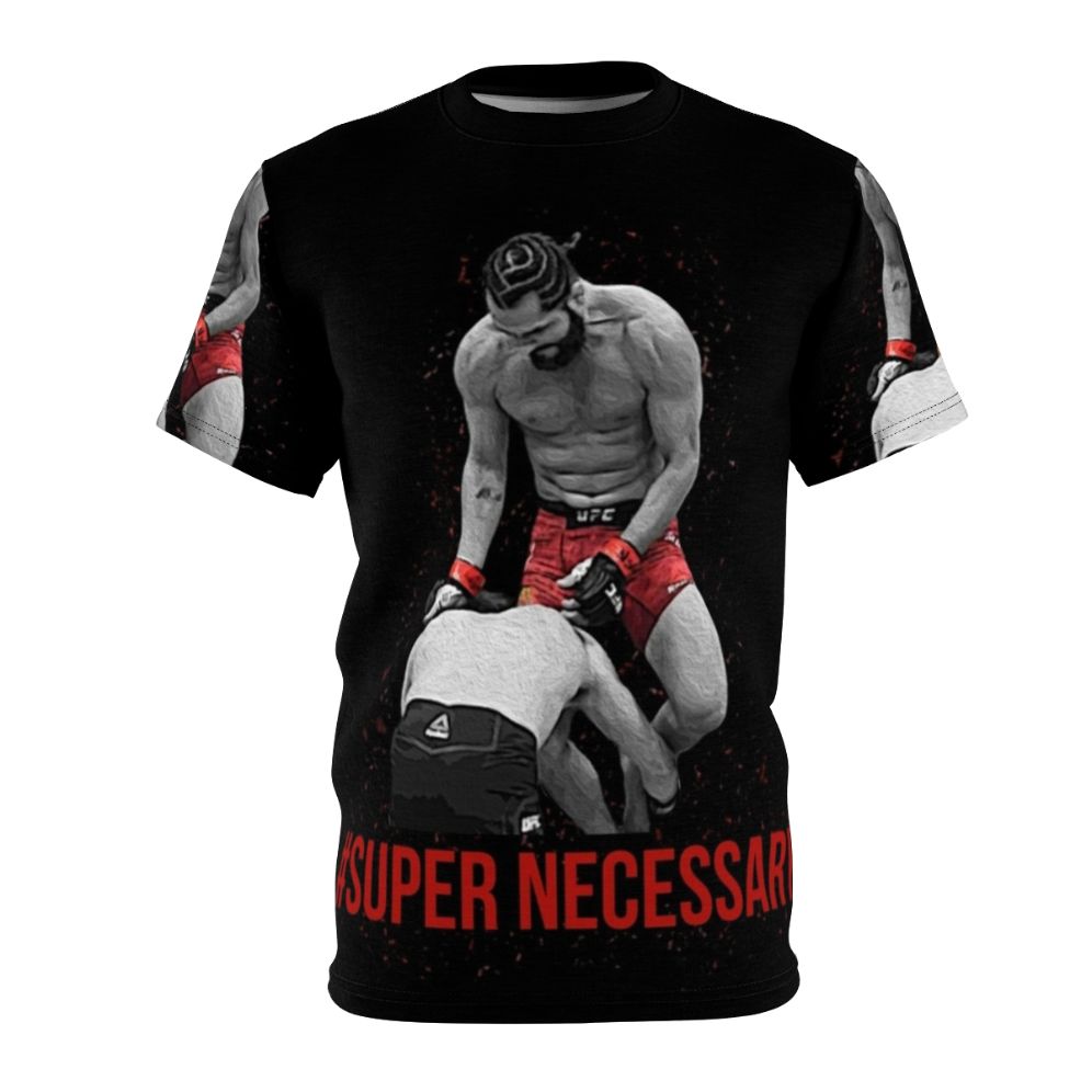 Jorge Masvidal inspired Super Necessary MMA t-shirt design