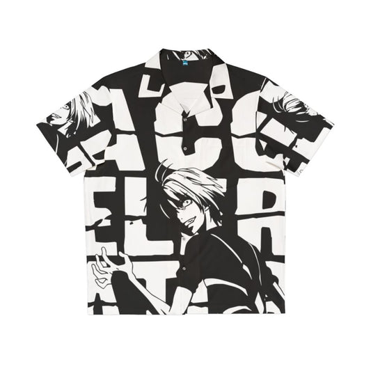 Accelerator-Inspired Hawaiian Shirt for Anime Fans