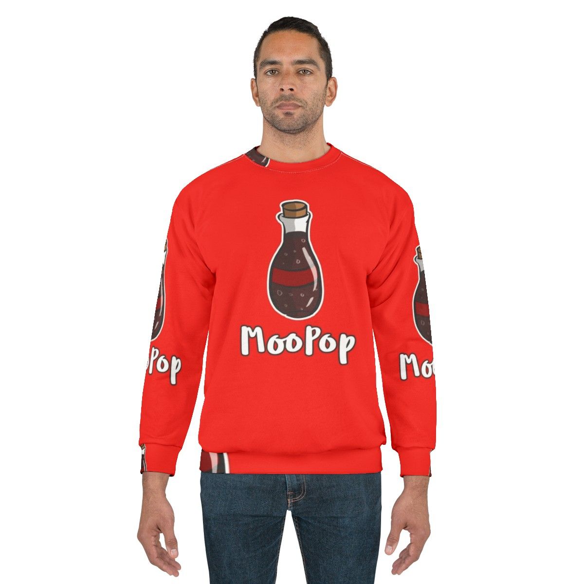 Moopop Soda by Scar Sweatshirt featuring mycelium resistance design - men