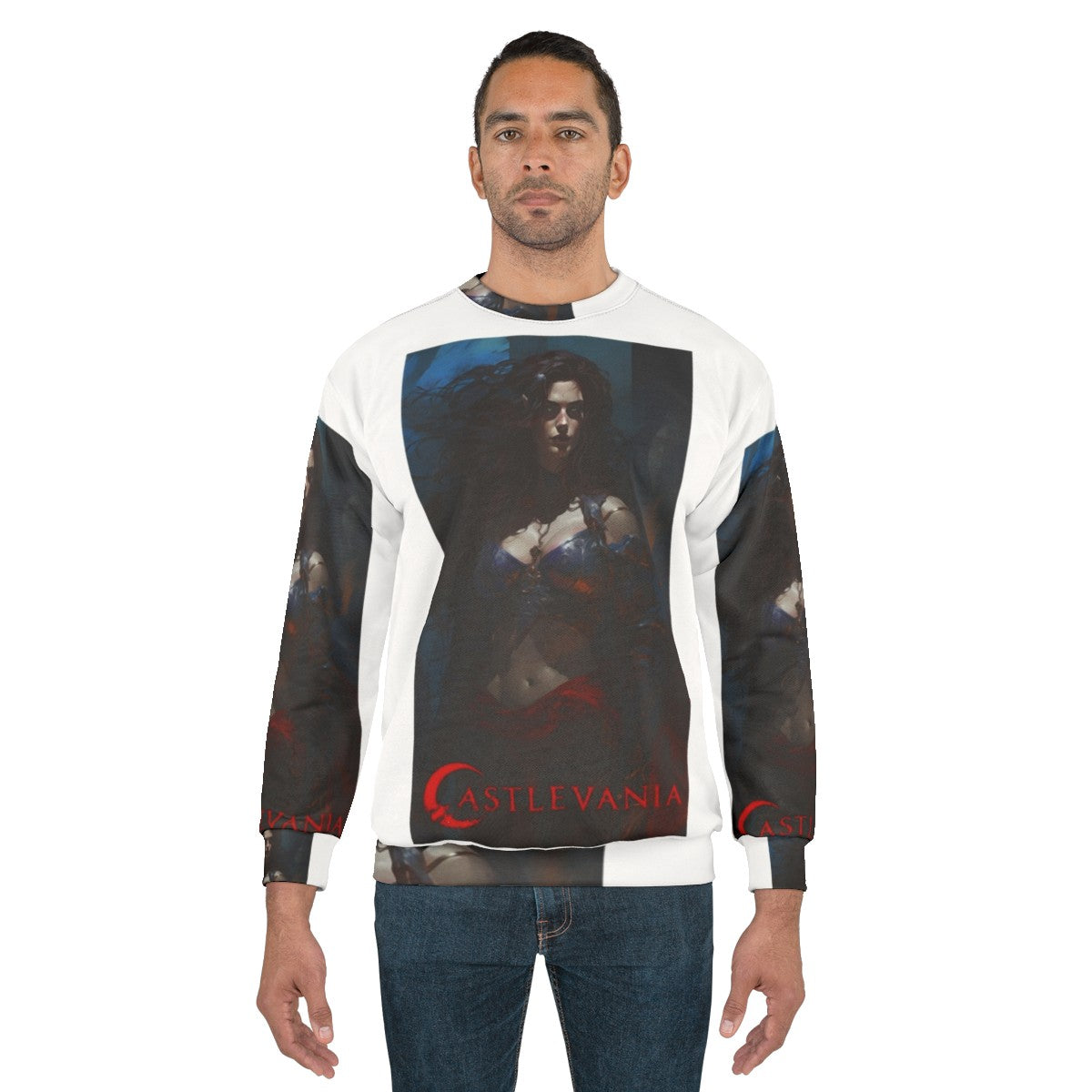 Castlevania Striga Painting Sweatshirt - men