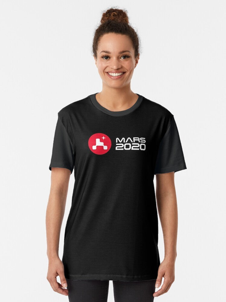 NASA Mars 2020 Perseverance Rover Insignia Graphic T-Shirt - Women