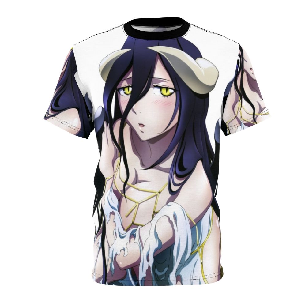 Overlord inspired Albedo anime graphic tee featuring the popular character