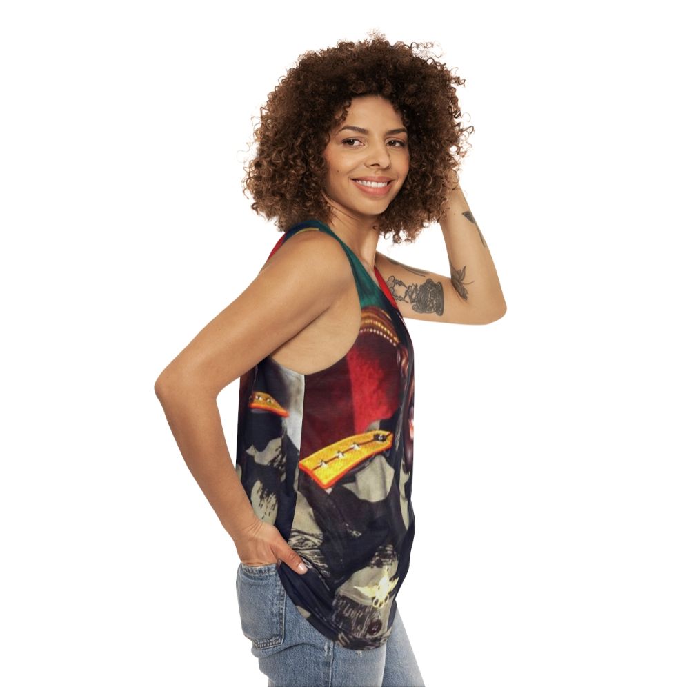 Thomas Sankara African Unisex Tank Top - women side