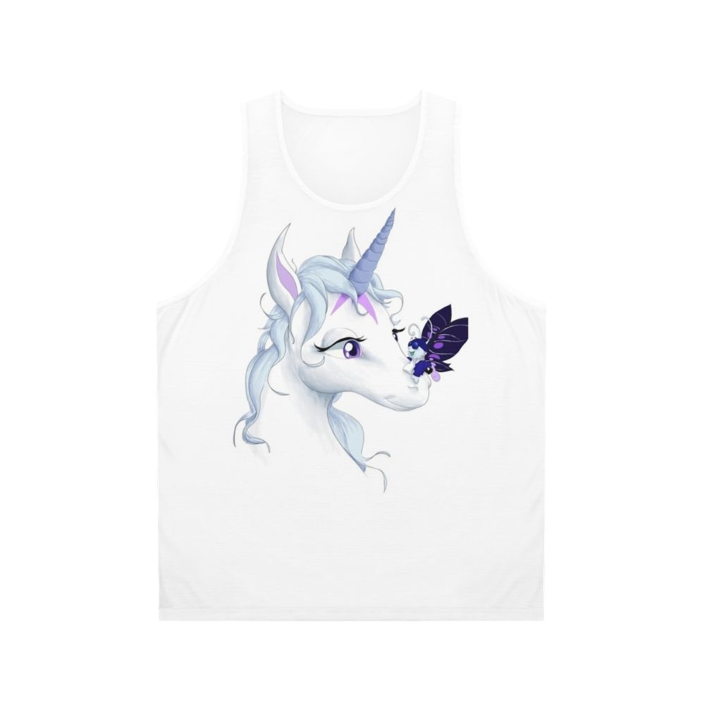 The Last Unicorn Unisex Tank Top with Magical Unicorn Design