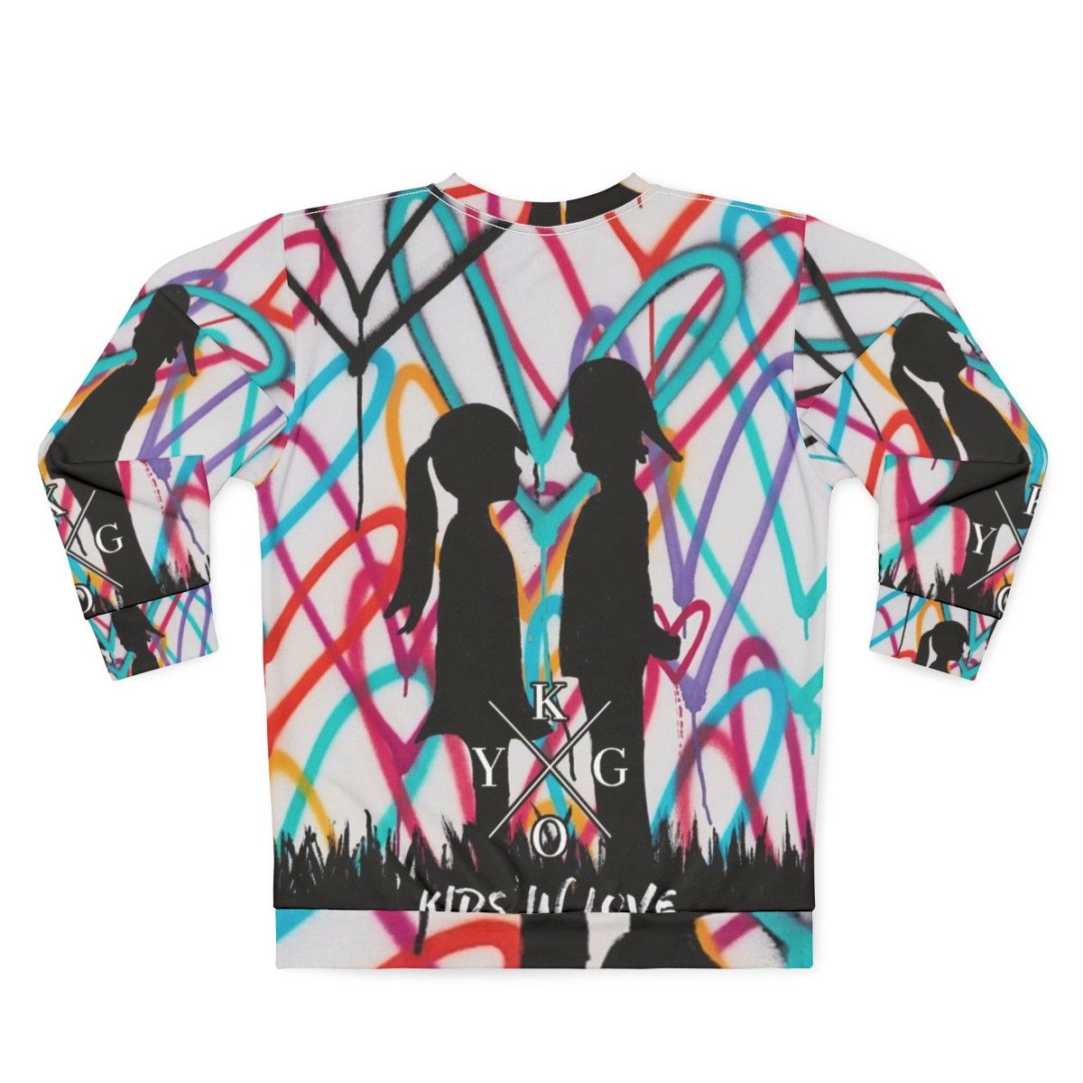 Kygo Music Kids Electronic Dance Music Youth Sweatshirt - Back